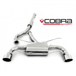 SU78 Cobra Sport Subaru BRZ 2012> Cat Back System (Resonated), Cobra Sport, SU78